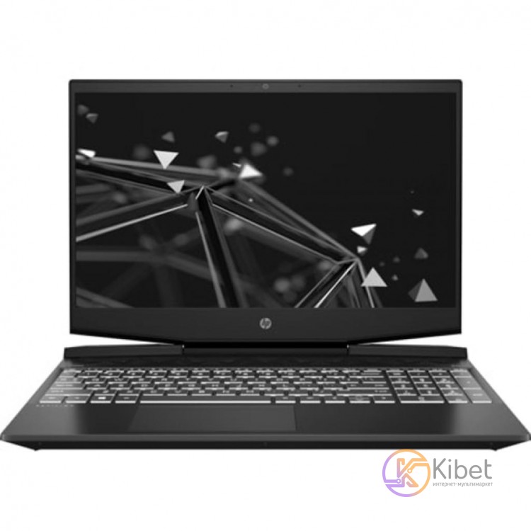 Ноутбук 15' HP Pavilion Gaming 15-dk0015ur (7GM62EA) Dark Grey, 15.6', глянцевый