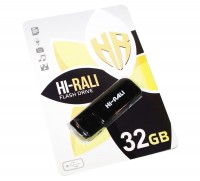 USB Флеш накопитель 32Gb Hi-Rali Taga Black, HI-32GBTAGBK