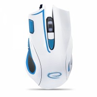 Мышь Esperanza MX401 Hawk (EGM401WB) White Blue, Optical, USB, 2400 dpi, подсвет