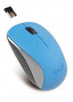 Мышь беспроводная Genius NX-7000, Blue, 2.4 GHz, оптическая (сенсор BlueEye), 12