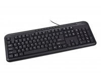 Клавиатура Gembird KB-M-101-UA Black, PS 2, мультимедийная