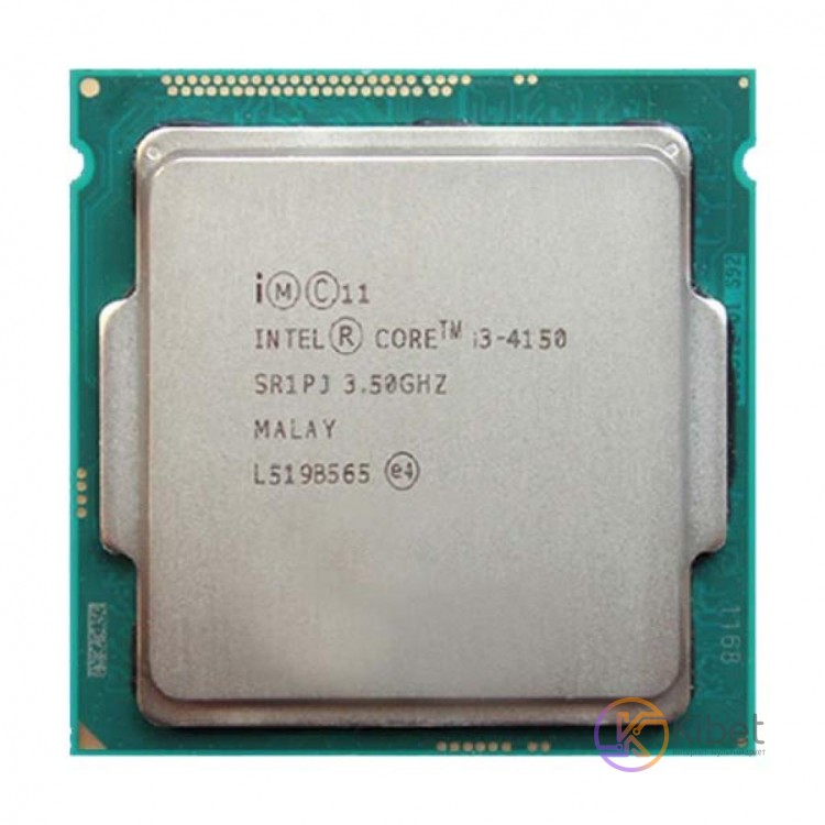 Процессор Intel Core i3 (LGA1150) i3-4150, Tray, 2x3.5 GHz, HD Graphic 4400 (115