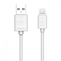 Кабель USB - Lightning, Joyroom 'Fast Charge', White, 1 м (JR-S118)