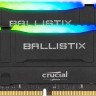 Модуль памяти 8Gb x 2 (16Gb Kit) DDR4, 3000 MHz, Crucial Ballistix RGB, Black, 1