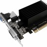 Видеокарта GeForce GT730, Palit, 2Gb DDR3, 64-bit, VGA DVI HDMI, 902 1800MHz, Si
