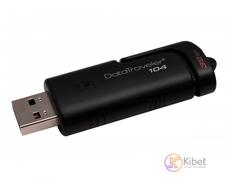 USB Флеш накопитель 32Gb Kingston DT 104 32 6Mbps DT104 32GB