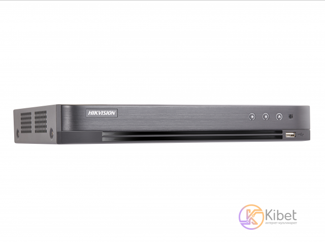Видеорегистратор HDTVI Hikvision IDS-7204HQHI-M1 S, Black, H.265+, 4 Мп - 15 к с