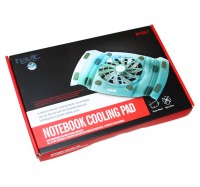 Подставка для ноутбука до 15' Havit Cooler Pad HV-F2017, Blue, 15 см вентилятор