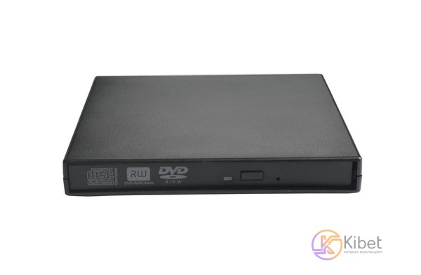 Внешний карман для DVD привода ноутбука Maiwo K520B, Black, SATA, USB 2.0