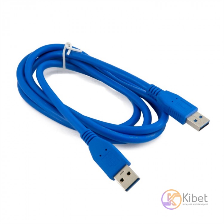Кабель USB 3.0 - 1.5м AM AM Extradigital, Blue (KBU1629)
