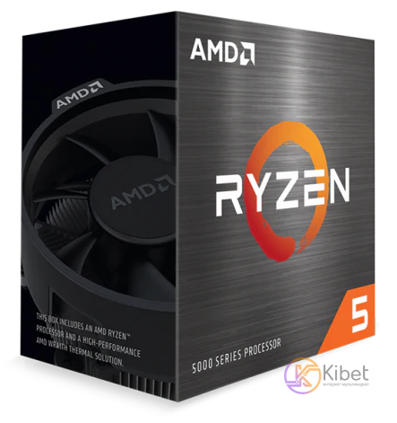 Процессор AMD (AM4) Ryzen 5 5600G, Box, 6x3.9 GHz (Turbo Boost 4.4 GHz), Radeon