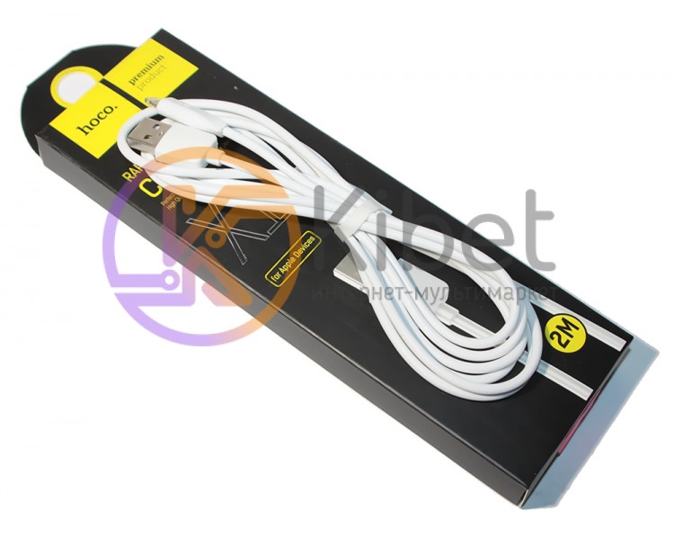 Кабель USB - Lightning, Hoco X1, White, 2м