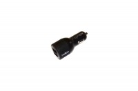 Автомобильное зарядное устройство Belkin, Black, 2xUSB, 2.1A, кабель USB - iPh