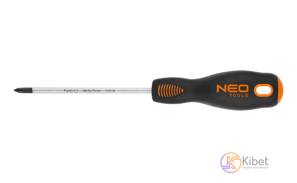 Отвертка Neo Tools крестовая PH2 x 150 мм, CrMo (04-007)