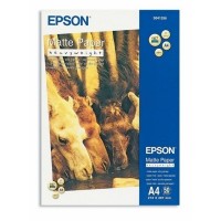 Фотобумага Epson, матовая, A4, 167 г м2, 50 л, Heavyweight Series (C13S041256)