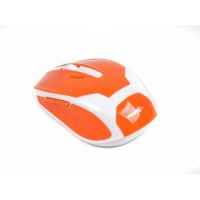 Мышь Maxxter Mr-317-O White Orange, Optical, Wireless, 1600 dpi