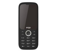 Мобильный телефон Ergo F242 Turbo Black, 2 Sim, 2.4' TFT 240*320, MicroSD (Max 1