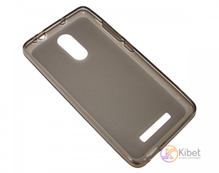 Накладка силиконовая для смартфона Xiaomi Redmi Note 3 Dark Transparent