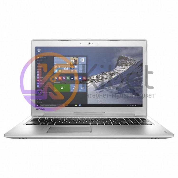 Ноутбук 15' Lenovo IdeaPad 510-15IKB Silver (80SV00LGRA), 15.6' матовый LED Full