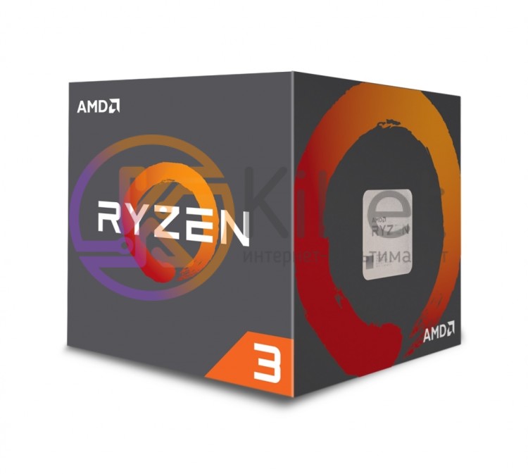 Процессор AMD (AM4) Ryzen 3 1200, Box, 4x3,1 GHz (Turbo Boost 3,4 GHz), L3 8Mb,