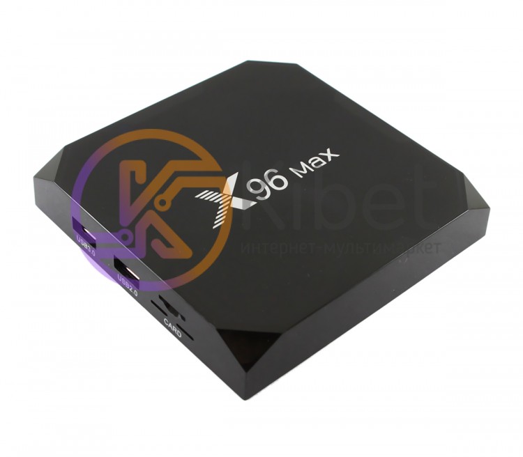 ТВ-приставка Mini PC - HQ-Tech X96 Max s905X2, 4G, 32G, UA, USB 3.0, Android 8