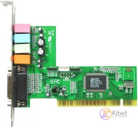 Звуковая карта C-Media, PCI, 32-bit, 4-Channels, C-Media 8738