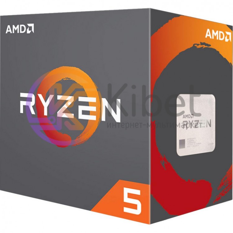 Процессор AMD (AM4) Ryzen 5 1600X, Box, 6x3,6 GHz (Turbo Boost 4,0 GHz), L3 16Mb