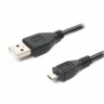 Кабель USB - micro USB 1.2 м Maxxter Black (U-AMM-1.2M)
