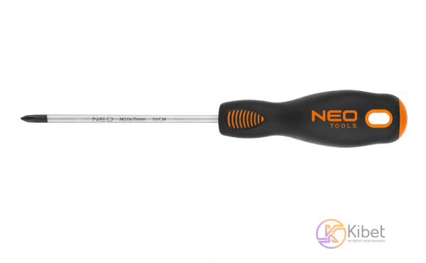 Отвертка Neo Tools крестовая PH2 x 38 мм, CrMo (04-023)