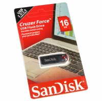 USB Флеш накопитель 16Gb SanDisk Cruzer Blade White, SDCZ50C-016G-B35W