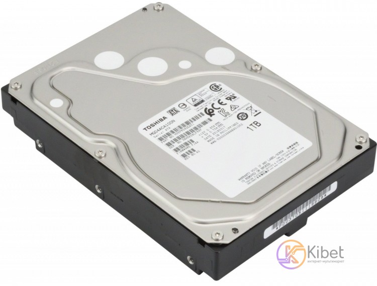 Жесткий диск 3.5' 1Tb Toshiba Enterprise Capacity, SATA3, 128Mb, 7200 rpm (MG04A