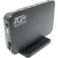Карман внешний 3,5' Agestar 3UB3A8-6G Black