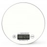Весы кухонные Esperanza EKS003W Mango, White, максимальный вес 5 кг, шаг 1 г, ед