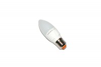 Лампа светодиодная E27, 5W, 3000K, C37, Videx, 460 lm, 220V (VL-C37-05273)