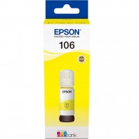 Чернила Epson 106, Yellow, для L7160 L7180, 70 мл (C13T00R440)