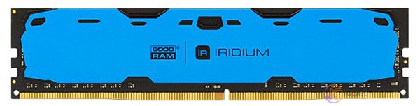 Модуль памяти 16Gb DDR4, 2400 MHz, Goodram IRDM, Blue, 17-17-17, 1.2V, с радиато