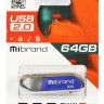 USB Флеш накопитель 64Gb Mibrand Aligator Blue (MI2.0 AL64U7U)