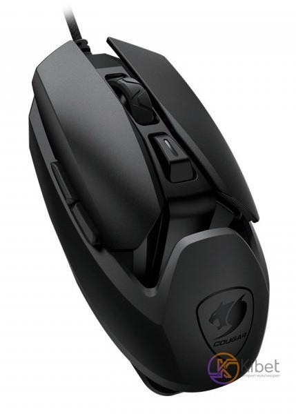 Мышь Cougar AIRBLADER Black, USB, игровая, 16000 dpi, 2000 Hz