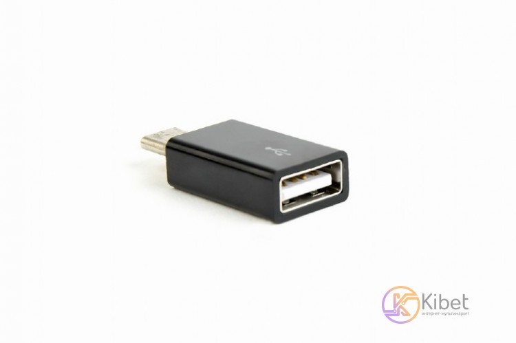 Переходник Cablexpert Type-C to USB AF CC-USB2-CMAF-A черный