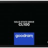 Твердотельный накопитель 960Gb, Goodram CL100 (Gen.3), SATA3, 2.5', 3D TLC, 520