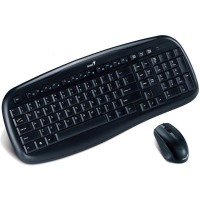 Комплект Genius KB-8000X Wireless, USB (клавиатура+мышь) Black