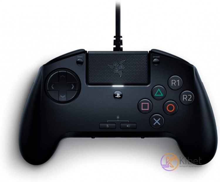 Геймпад Razer Raion Fightpad for PS4, Black, для PC PS4, 6 кнопок действий с м