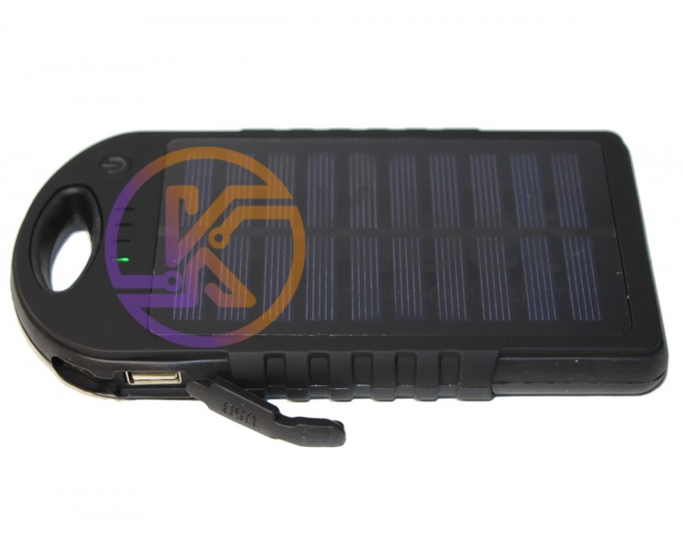 Универсальная мобильная батарея 45000 mAh, Solar (5V 280mA) Black Blue