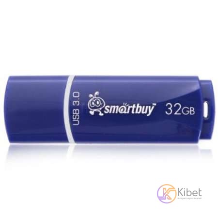 USB 3.0 Флеш накопитель 32Gb Smartbuy Crown Blue SB32GBCRW-Bl