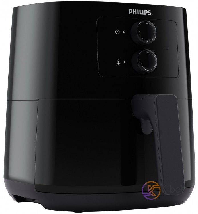 Мультипечь Philips Essential HD9200 90, Black, 1400W, объём 4.1л, механическое у