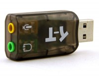 Звуковая карта USB 2.0, 5.1, Box