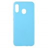 Накладка силиконовая для смартфона Samsung A30 (A305), Soft case matte, Blue