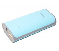 Универсальная мобильная батарея 5200 mAh, Hoco B21, Blue