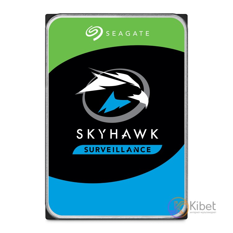 Жесткий диск 3.5' 6Tb Seagate SkyHawk, SATA3, 256Mb, 5400 rpm (ST6000VX001)