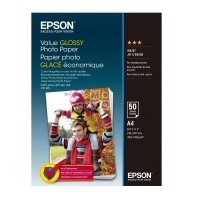 Фотобумага Epson, глянцевая, A4, 183 г м?, 50 л, Value Series (C13S400036)